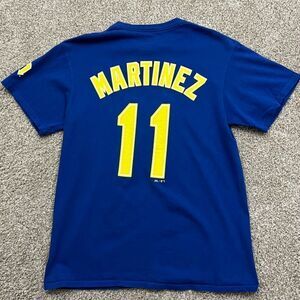 Retro Seattle Mariners Edgar Martinez Gameday Shirt men's M